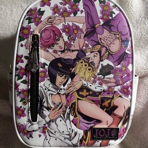 Jojo Bizarre Adventure the Animation Bucciarati BioWorld Mini Backpack: NWT